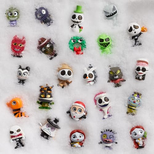 Disney Nightmare Before Christmas Advent Calendar with 24 Collectible Figurines
