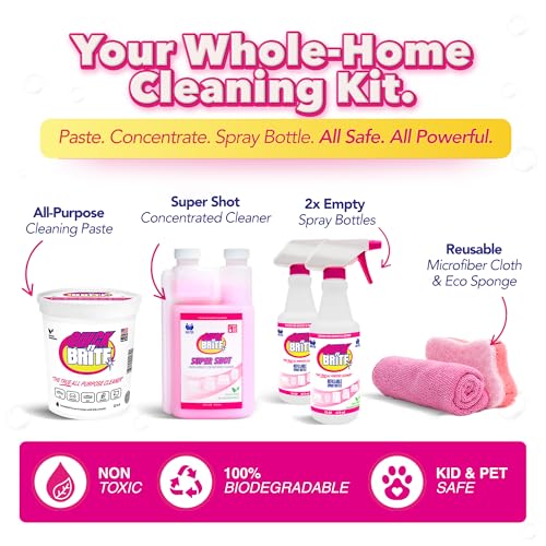 Ultimate Cleaning Kit with All Purpose Cleaner & Accessories - Variations of THIS listing