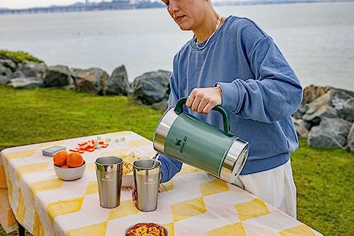 STANLEY Stay-Chill Pitcher Ash 64 oz Stainless Steel Travel Water & Beverage Pitcher