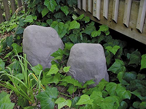 Emsco Group Small Granite Appearance Landscape Rock - Lightweight & Easy Install