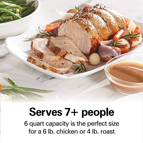 Hamilton Beach Programmable 6 Qt Slow Cooker with Stovetop Sear & Travel Lid Lock - Silver (33663)