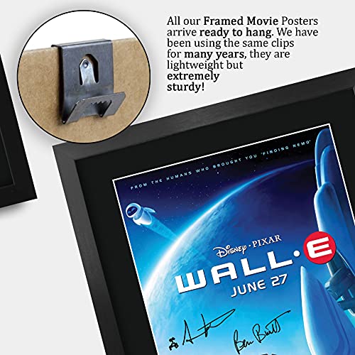 Wall-E Movie Poster 16x12 Inch Framed Autograph Memorabilia Gift