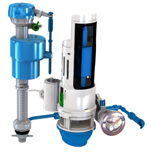 Danco HydroRight Dual Flush Toilet Repair Kit with Push Button Handle - Water Saving