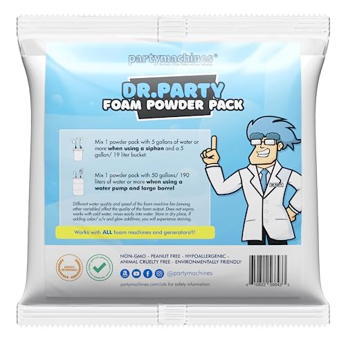 Foam Powder Pack for Foam Machines - 13 Ounce (Pack of 1) - Up to 110 Gallons