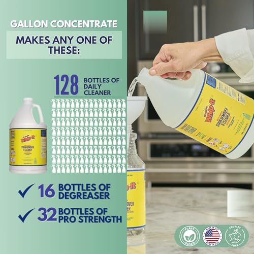 Multi-Purpose Stain Remover 128oz - Powerful Laundry & Surface Cleaner