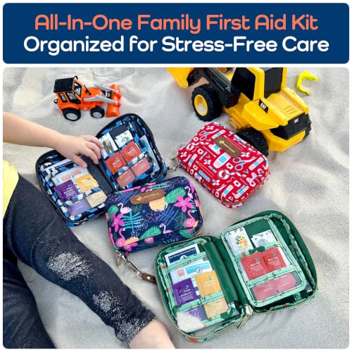 Woodland KeepGoing Kids Travel First Aid Kit - 130 Pieces TSA-Approved