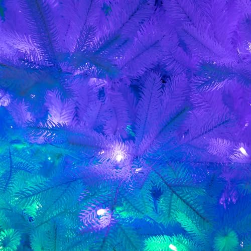 Nearly Natural 7ft White Artificial Christmas Tree with 440 LED Lights