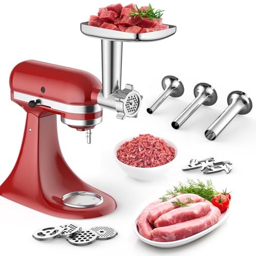 KitchenAid Food Grinder Attachment for Stand Mixer - Meat & Sausage Maker