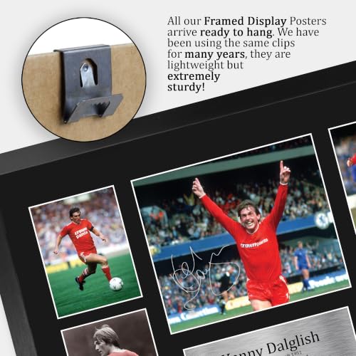 Kenny Dalglish Signed 16x12 Framed Photo Display – Liverpool Memorabilia