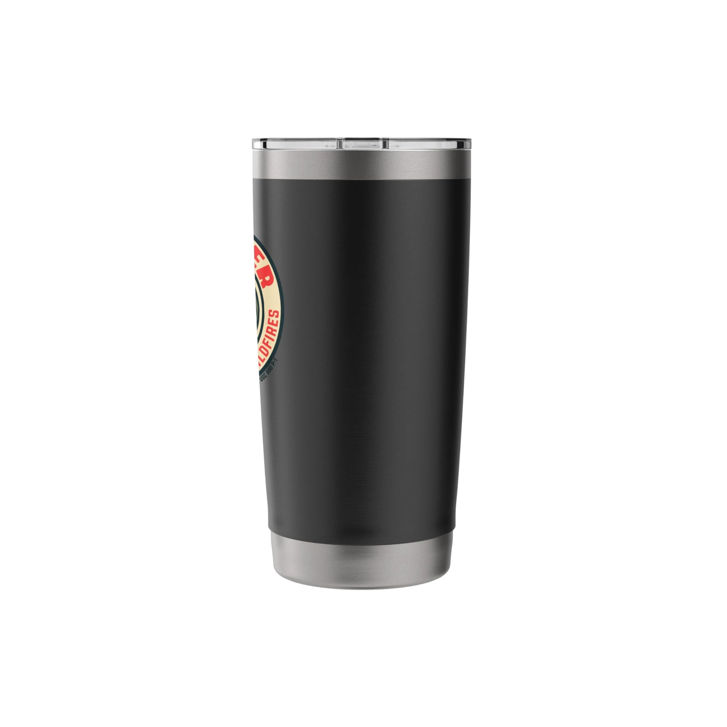 Remember Only You Vintage Smokey Bear Seal Retro Stainless Steel Insulated Tumbler