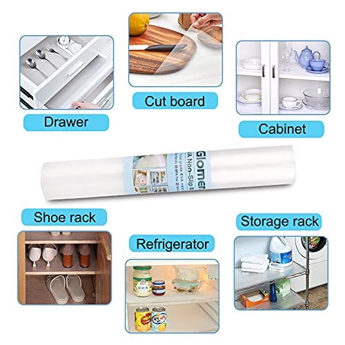 Shelf Liner, Non-Slip Cabinet Washable Oil-Proof for Kitchen Cabinet,