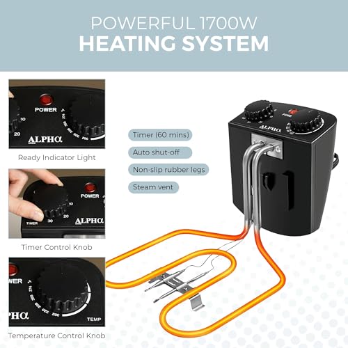 Electric Deep Fryer 4.5L with Baskets, Temperature Control & Timer