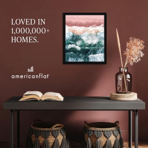 Americanflat 20x30 Black Poster Frame - Engineered Wood Wall Art Frame