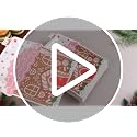 Potchen 150 Pcs Christmas Gingerbread House Paper Plates - Cute Pink Gingerbread House (Variation of THIS listing)