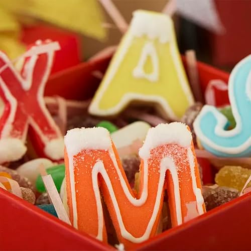 Yomfut Small-Letter Alphabet Cookie Cutter Set 26 Pcs Stainless Steel Baking Tools
