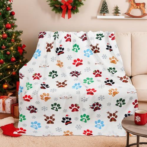 Christmas Throw Blanket 50x60 In Ultra Soft Cozy Decor for Sofa Bed
