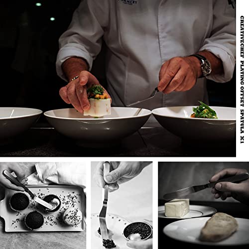 Black Chef Plating Kit - 10 Piece Culinary Presentation Set for Professional & Home Use