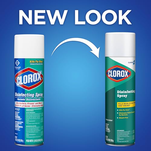 Disinfecting Spray with Fresh Scent - 19 Ounce, Pack of 12 - EPA Registered