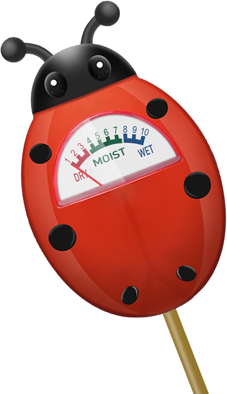 UNIWA Soil Moisture Meter - Essential Gardening Tool for Plant Care | No Batteries Required, Indoor & Outdoor Use