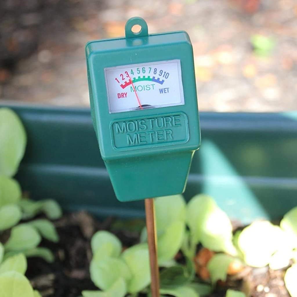 Soil Moisture Meter - Long Probe Hygrometer for Potted Plants & Gardens | No Battery Needed