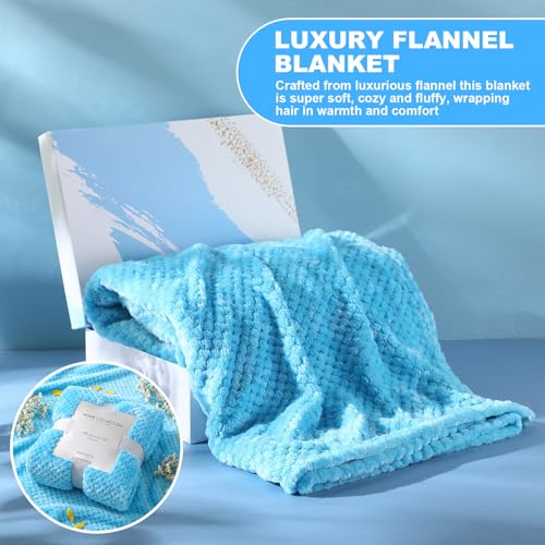 Sieral Blue Plain 14-Piece Birthday Gift Set for Women - Care & Relaxation