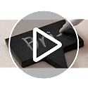 Large Bamboo Charcuterie Board Set with Lid, Drawers & Accessories - Black
