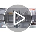 VEVOR 550g Commercial Electric Grain Mill Grinder 2000W Stainless Steel Spice Pulverizer
