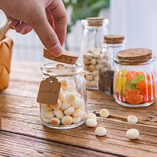 40 Pack 7oz Glass Yogurt & Food Storage Jars with Lids - Reusable & Leakproof