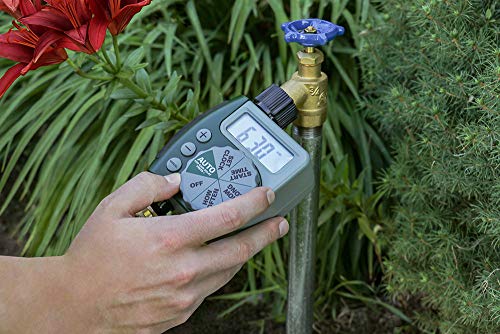 Orbit Programmable Digital Hose Watering Timer - 1 Outlet, Rain Delay, LCD Screen