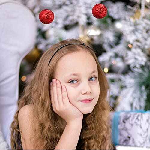 MYUBWTF 3 Pieces Alien Antenna Headband, Martian Alien Headband, Boppers Ball Head Boppers for Halloween Christmas