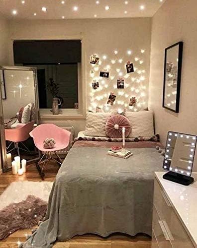 Perfectday 200 LED Copper Fairy String Lights - 66 FT Waterproof Warm White USB Powered for Indoor/Outdoor Decor