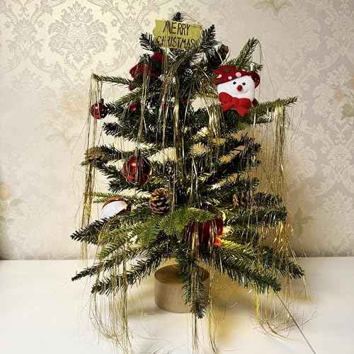 MMvolesy Gold 2000 Icicles Tinsel Fringe Strands, Metallic Foil Decor for Home, Party, Wedding, Christmas, Winter, Birthday Celebrations (100mm x 250mm)