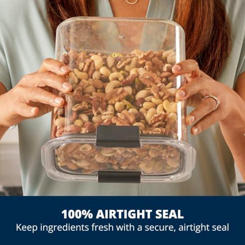 Assorted Sizes Food Storage Container Set - 6 Pieces, BPA-Free, Airtight, Clear