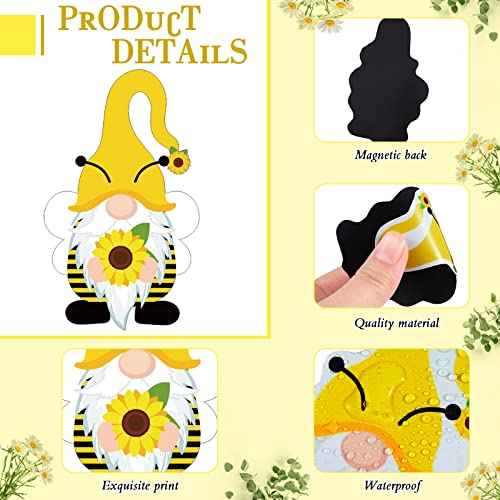 Hoteam 30 Pcs Holiday Magnets Seasonal Gnome Refrigerator Magnets Fall Halloween Thanksgiving Christmas Winter Car Magnetic Decorations for Kitchen Fridge Garage Locker Dishwasher