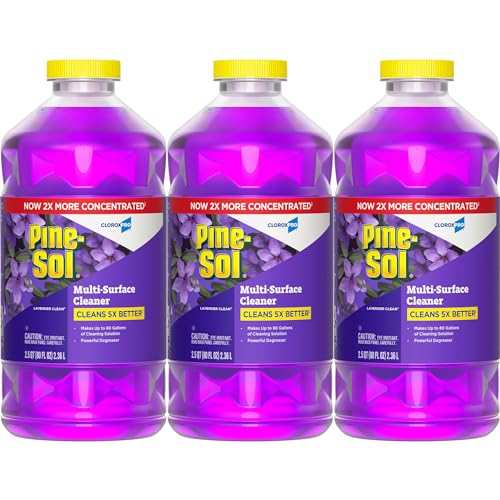 Pine-Sol CloroxPro Lavender Multi-Surface Cleaner 80 fl oz Pack of 3
