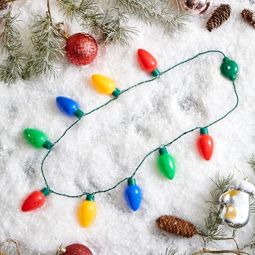 JOYIN 9-Bulb LED Light Up Christmas Necklace – 6 Modes, Variation 1