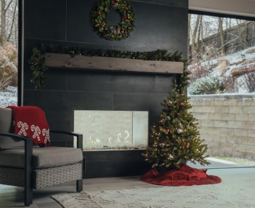 National Tree Company 4ft Pre-Lit Dunhill Fir Mini Christmas