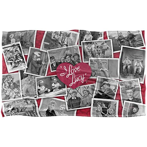 Trevco I Love Lucy Time After Silky Touch Super Soft Throw Blanket 36"