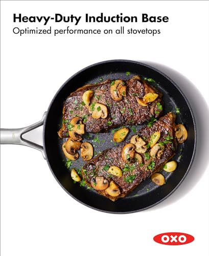 10-Inch Ceramic Non-Stick Frying Pan Skillet - Hard-Anodized, Induction Suitable, Diamond Reinforced Coating, Oven & Dishwasher Safe - Variation of THIS listing