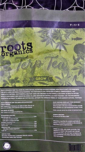Roots Organics Terp Tea Grow & Bloom Combo Set - 3 lb Liquid Tea Fertilizer