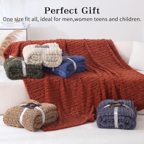 Ivory Wearable Blanket Poncho for Adults Cozy Sherpa Fleece Shawl with Pockets