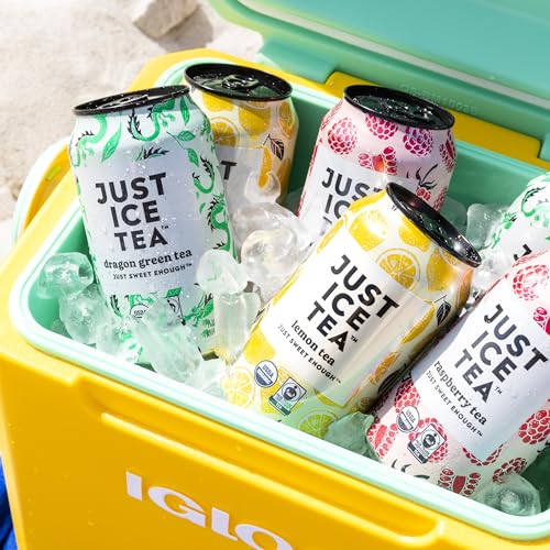 Organic Lemon Black Iced Tea 12-Pack - Fresh-Brewed, No Artificial Flavors