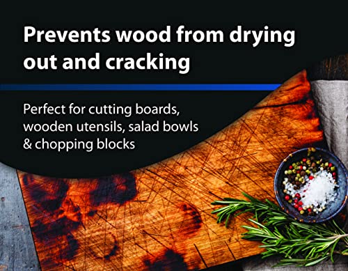 Food Safe Mineral Oil Gallon for Cutting Boards & Kitchen Equipment - NSF Certified 128oz