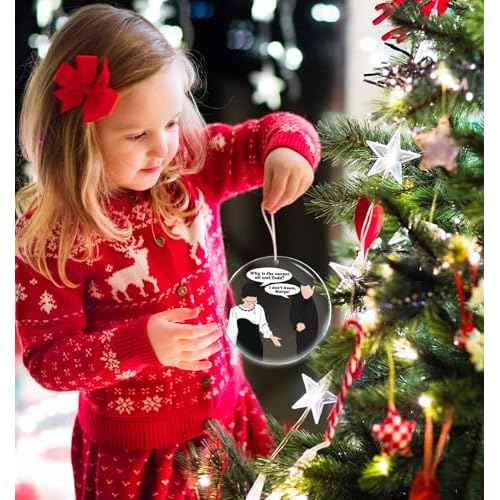 Why is The Carpet All Wet Todd I Don't Know Margo - Christmas Vacation Decorations - Christmas Ornaments - Christmas Decorations Gag Gifts - Naughty White Elephant Gifts