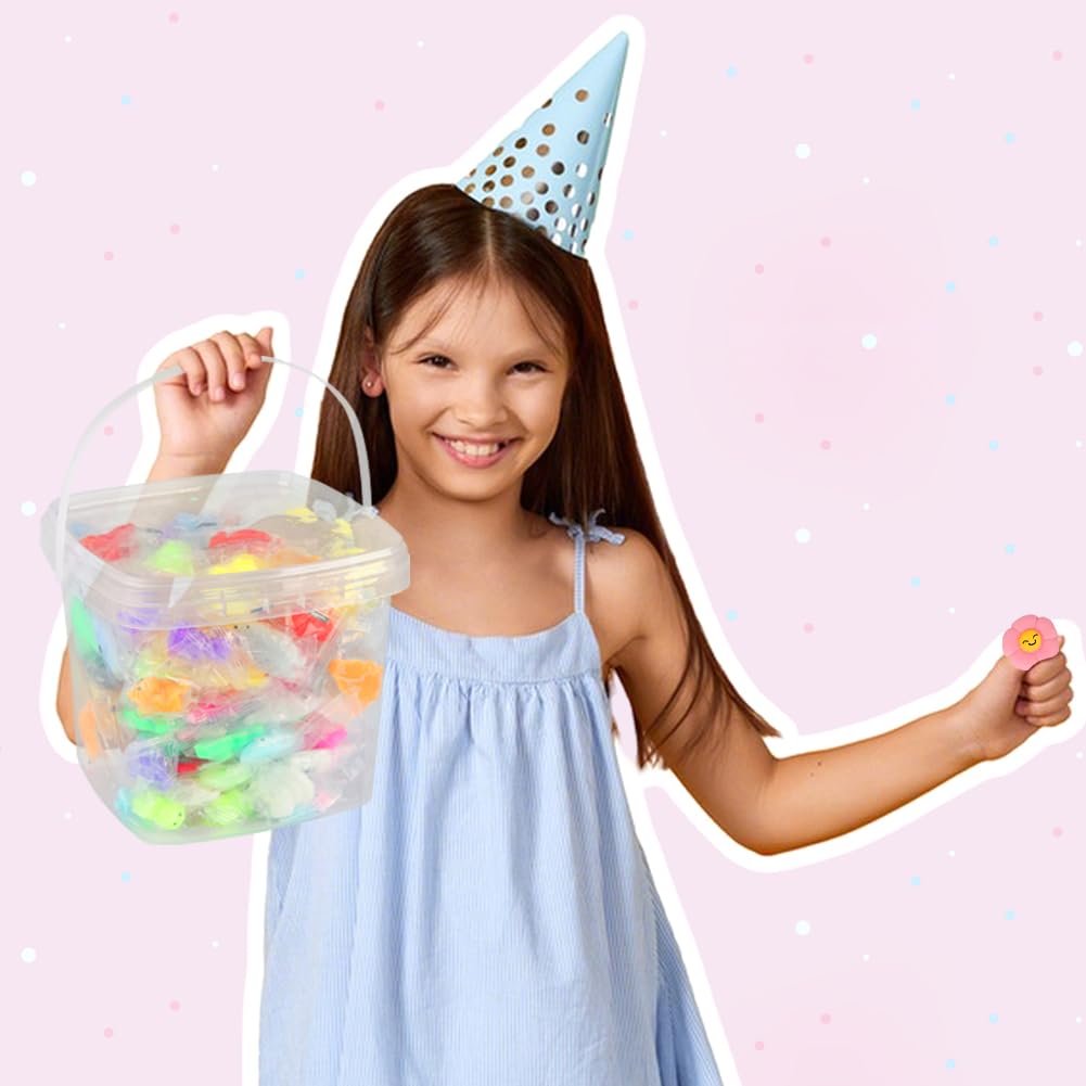180 Pack Squishy Toys, Kawaii Squishies Party Favors for Kids 4-8 8-12, Mochi Squishy Animals Treasure Box Toys Classroom Prizes Easter Egg Fillers Basket Goodie Bag Stuffers