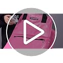 WORKPRO Large Rolling Grocery Bag, 36-Gallon Tote with 5 Wheels
