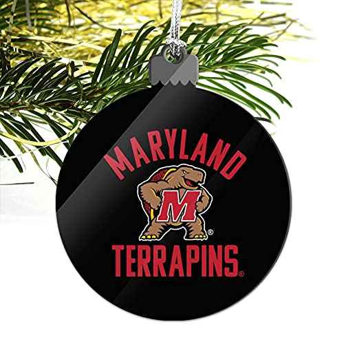 GRAPHICS & MORE Maryland Terrapin Acrylic Christmas Tree Holiday Ornament