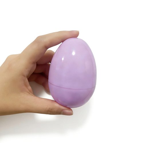 Higoala Pastel Color Easter Eggs， 24 Piece Colorful Plastic Easter Eggs，Plastic Eggs Fillable Empty for Gift Baskets or Egg Hunt-3.15"