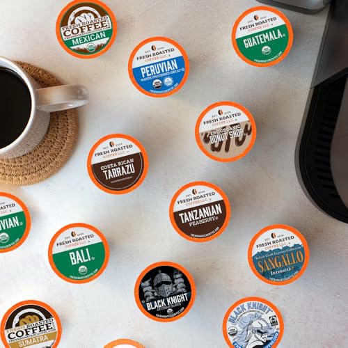 Explorer Variety Pack Coffee Pods for Keurig - Medium Roast, 96 Count, Kosher