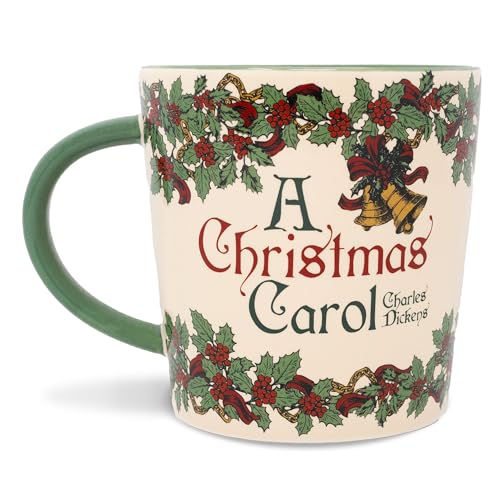 Steel Mill & Co 14 oz Ceramic Coffee Mug – A Christmas Carol Book Lover Cup